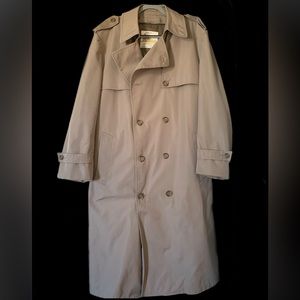 Vintage London fog trench coat